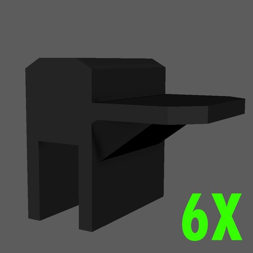 Aquarium lid riser for aqua - 6x,