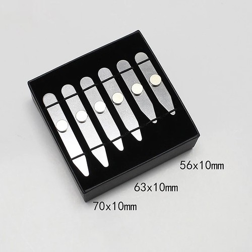 6pcs stainless steel - stainless, metal