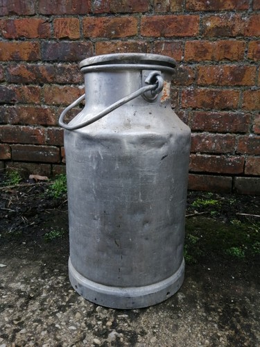 Vintage milk churn lid - vintage, +