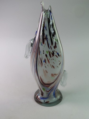 Vintage hand formed - formed, glass