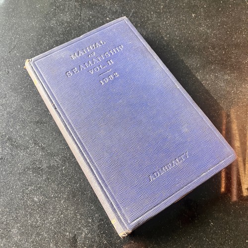 Manual seamanship 1932 - of,