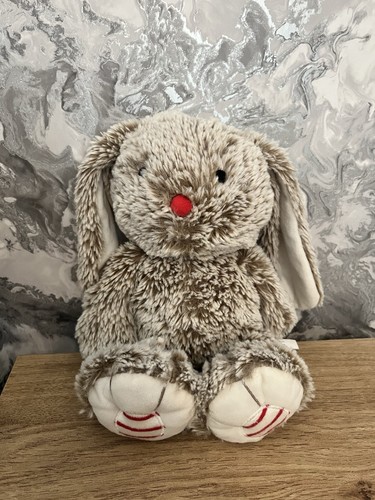 Brown plush rabbit soft toy - plush,