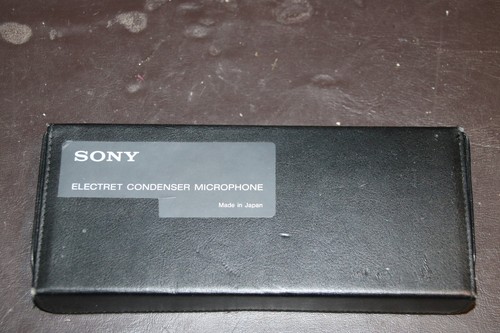 Sony ecm 77b electret - sony, ecm-77b