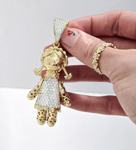 9ct gold large rag - 9ct,