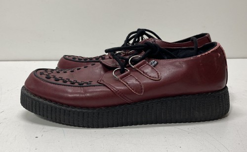 Burgundy pu leather - t.u.k.,