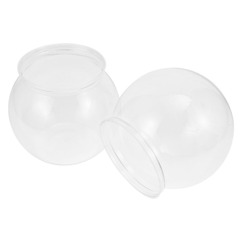 Pcs clear plastic fish bowls - 2,