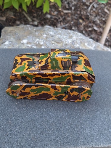 Small tank - small, camouflage