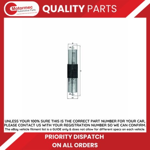 Mahle knecht fuel filter for - mahle/knecht,