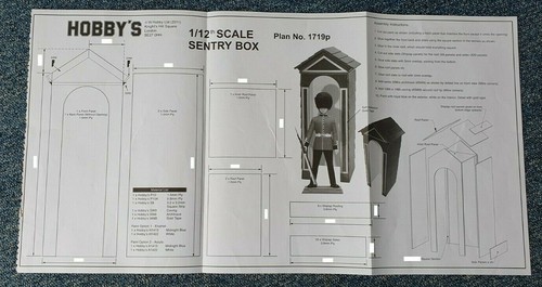 Sentry box scale - box, (1/12)