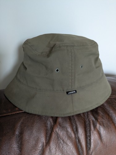 Lacoste men bucket hat khaki - hat,