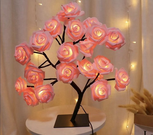 Usb powered led rose blossom - powered,