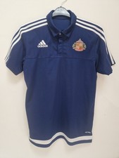 Sunderland AFC Official Adidas Polo - 2015/16 - Mens - UK (M) Perfect Condition
