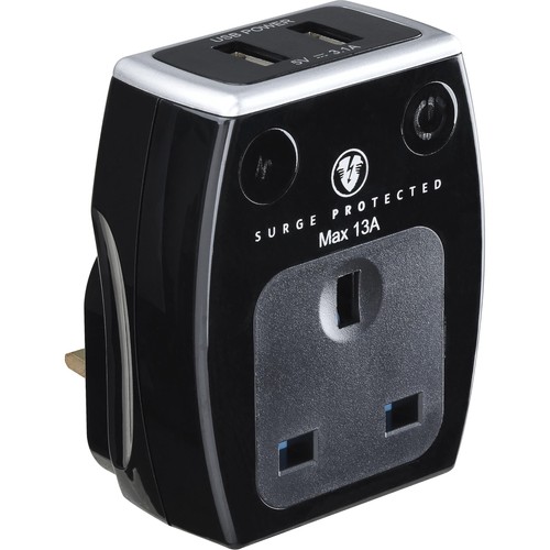 Masterplug single socket surge - socket,