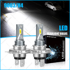 For Talbot Express -Pair H4 White Xenon LED Headlight Bulbs Low/Dip Beam 6000K