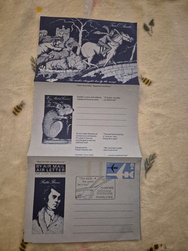 Air mail envelope robbie - mail,