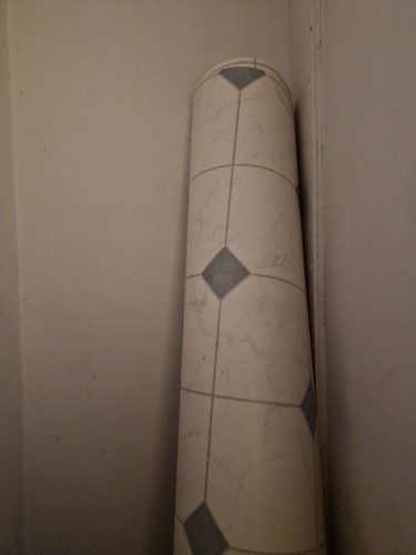 Lino flooring offcut roll - offcut,