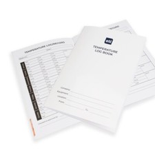 Fridge Temperature Log Books