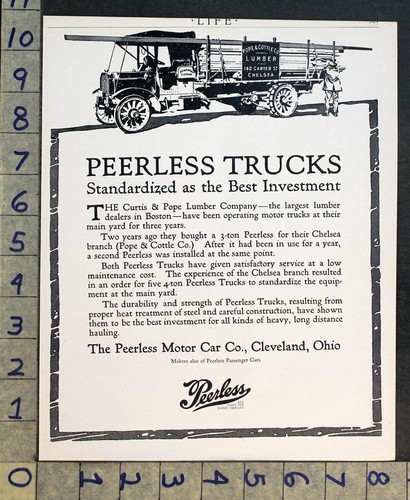 1913 peerless motor - motor, truck