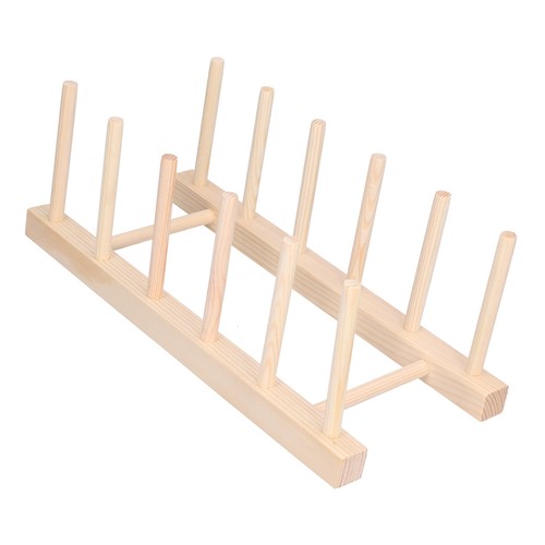 Bamboo dish plate portable - bamboo,