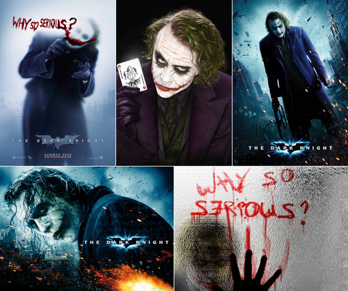 Large heath ledger - large, joker