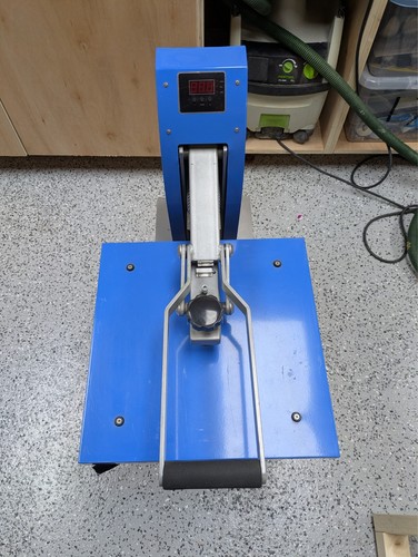 Stahls clam heat press - heat,