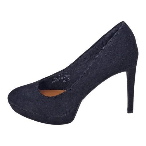 Navy blue faux suede - m&s,