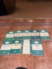 Vintage Penguin 9 Book Bundle Penguin Books Published 1950s Job Lot