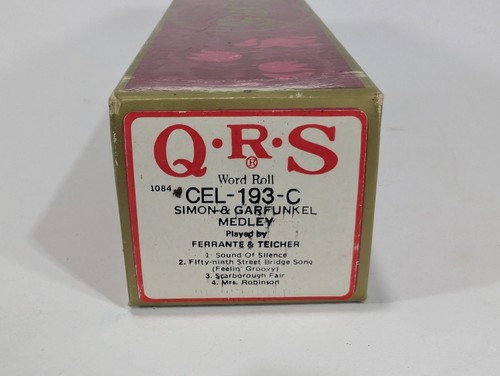 Qrs player piano roll - qrs,