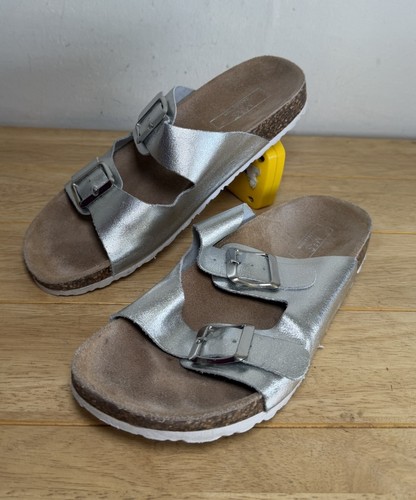 Ladies metallic silver - ladies,