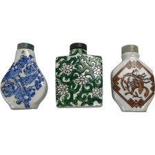 Job Lot Antique Chinese Snuff