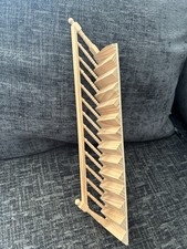 Dollhouse Miniature Staircase Wooden Step Stair Dolls House Decor Craft