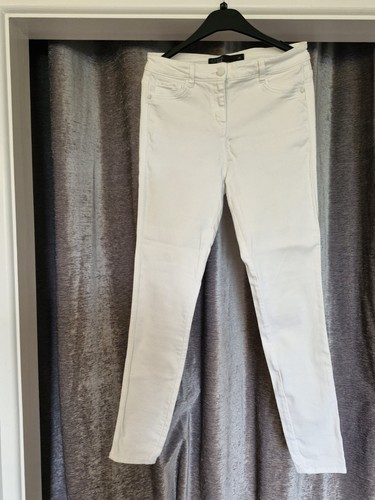 Next white jean leggings l - next, leggings.