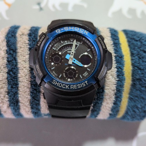 Casio shock black blue - g-shock】,