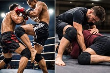 Medium knee pads for mma - knee,