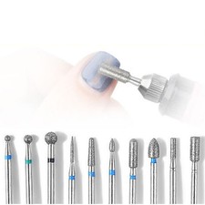 10pc Nail Drill Bit Set