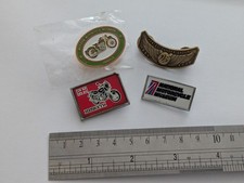 Motorbike Related Pin Badges