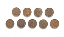 9 x Half Penny ½p Decimal