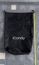 NEXT DAY GENUINE ICANDY PEACH DRAWSTRING TRAVEL STORAGE BAG Ref 2