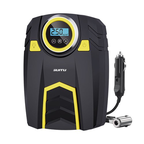 Car tyre inflator - pump, digital