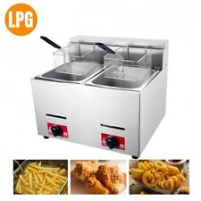 6L*2 LPG Chip Catering Frying