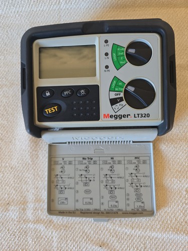 Megger lt320 loop - megger, tester
