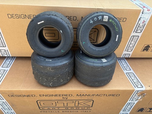 Used mojo kart tyres - ,