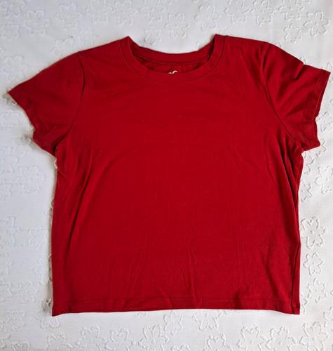 Hollister red short sleeve - hollister,