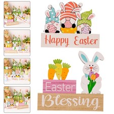 2 Pcs Easter Bunny Decorations