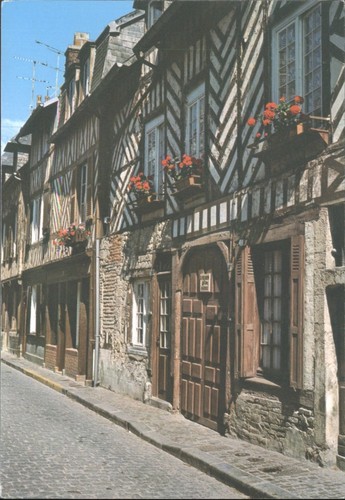 Vintage honfleur normandy - honfleur,