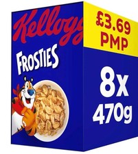 Kellogg's Frosties Pack of 8 x 470gm-WITHOUT BOX