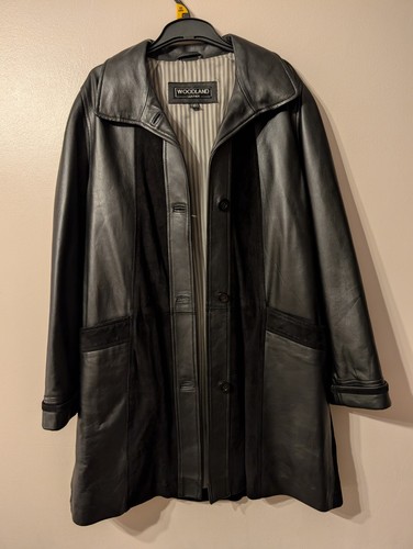 Woodland vtgleather jacket - woodland,
