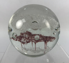 Vintage Art Glass Paperweight