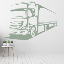 Truck Large Lorry Wall Sticker WS-17931