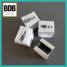 4Pcs SBR20UU SBR20 20mm Linear Rail Ball Bearing Block for DIY CNC Mill Machine